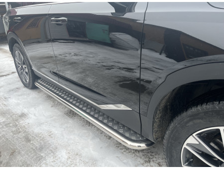 Пороги с накладным листом d53 Traveller GAC.GS8.25.41 GAC GS8 Пороги с накладным листом d53 Traveller GAC.GS8.25.41 GAC GS8