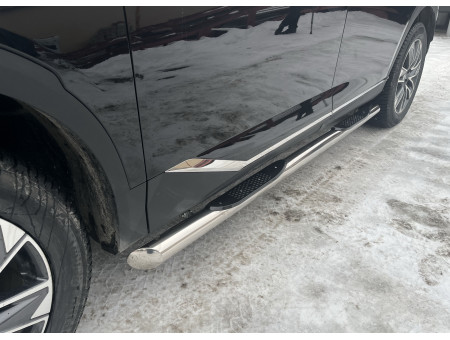 Пороги труба с проступью d76 Traveller GAC.GS8.25.93 GAC GS8 Пороги труба с проступью d76 Traveller GAC.GS8.25.93 GAC GS8