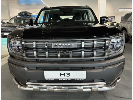 Защита передего бампера с перемычками d60/42 Haval H3 Pro HVH3.26.75