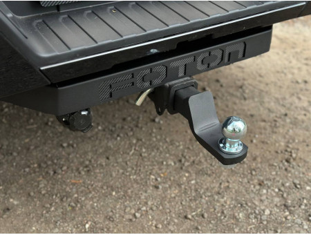 Фаркоп 100/2500кг (Крюк съёмный/Тип шара E) Black Foton Tunland