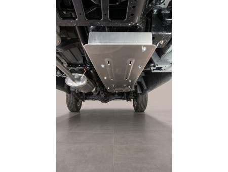 Защита бака (алюминий) 4мм. Foton View 2.0 Diesel МКПП 2WD